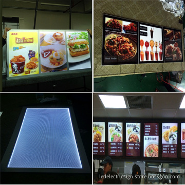 Food and Beverage Advertising Light Box